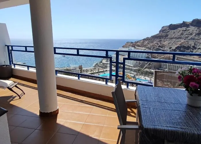 Ocean View In Taurito, Mogan - Floor 아파트 *